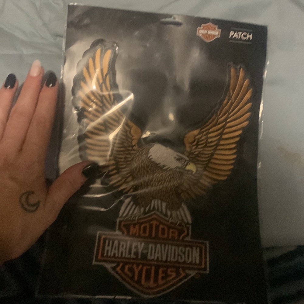 Never Used Harley Davidson Patch. - image 2